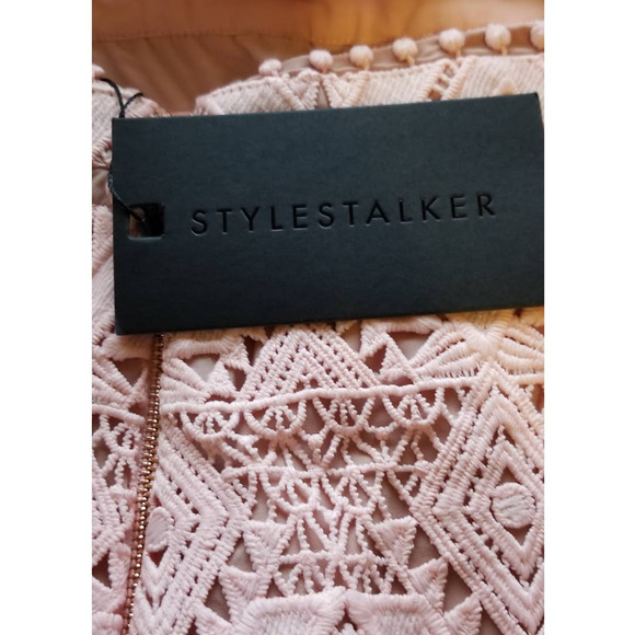 Stylestalker Revolve Salmon Elora Ls Mini Dress Size L NWT MSRP $367 - Picture 2 of 4